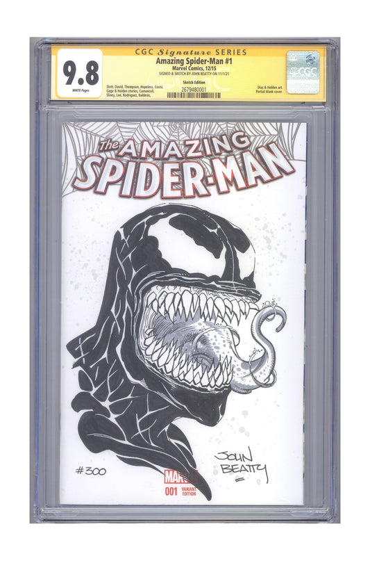 Amazing Spider-Man #1 | CGC 9.8 White Pages | CGC Signature Series cover – Collector Cartel™ exclusive
