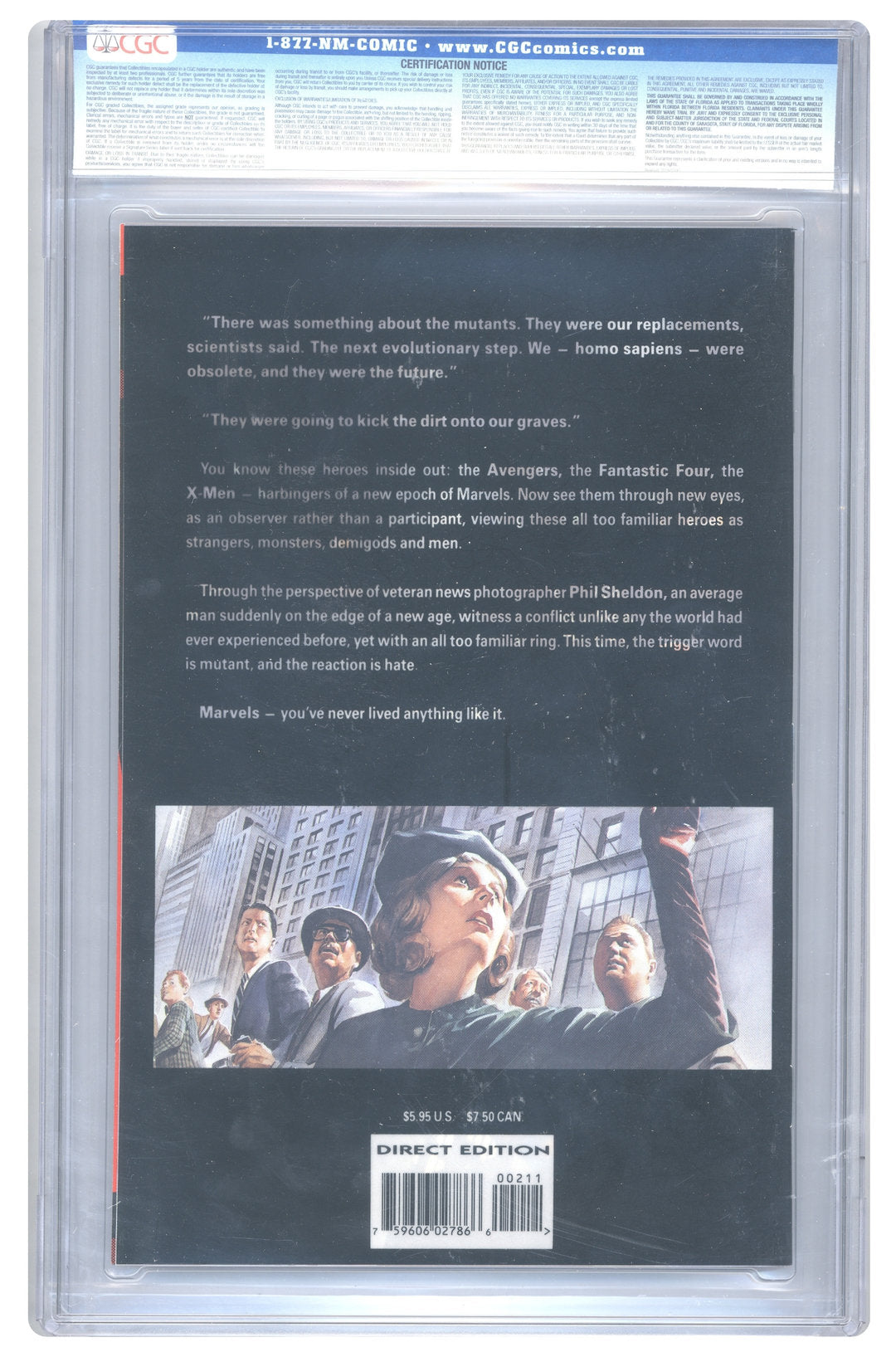 Marvels #2 | CGC 9.8