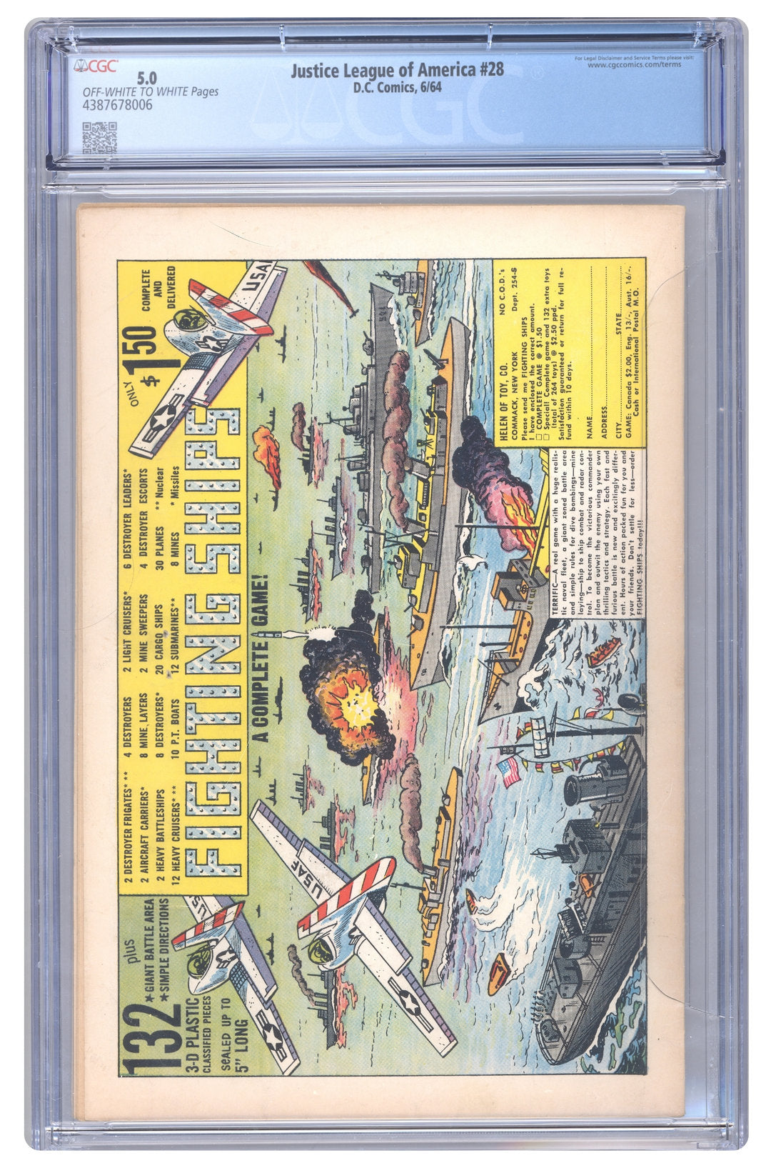 Justice League of America #28 | CGC 5.0