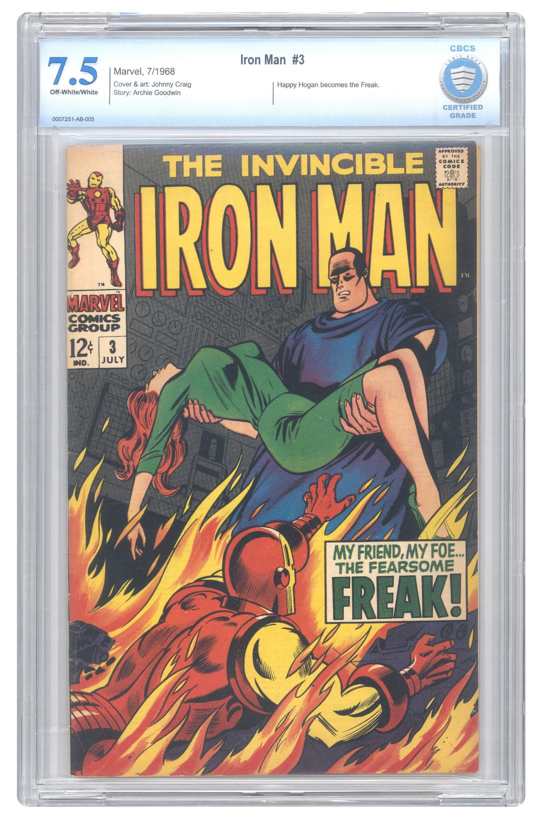 Iron Man #3 | CBCS 7.5