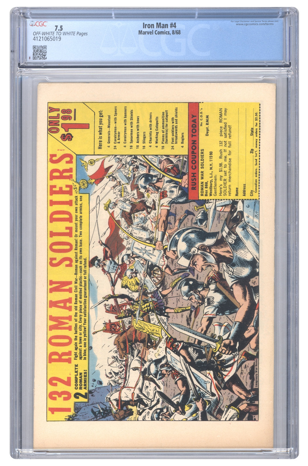 Iron Man #4 | CGC 7.5