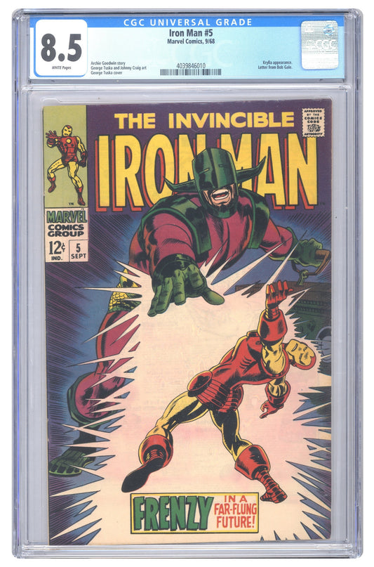 Iron Man #5 | CGC 8.5
