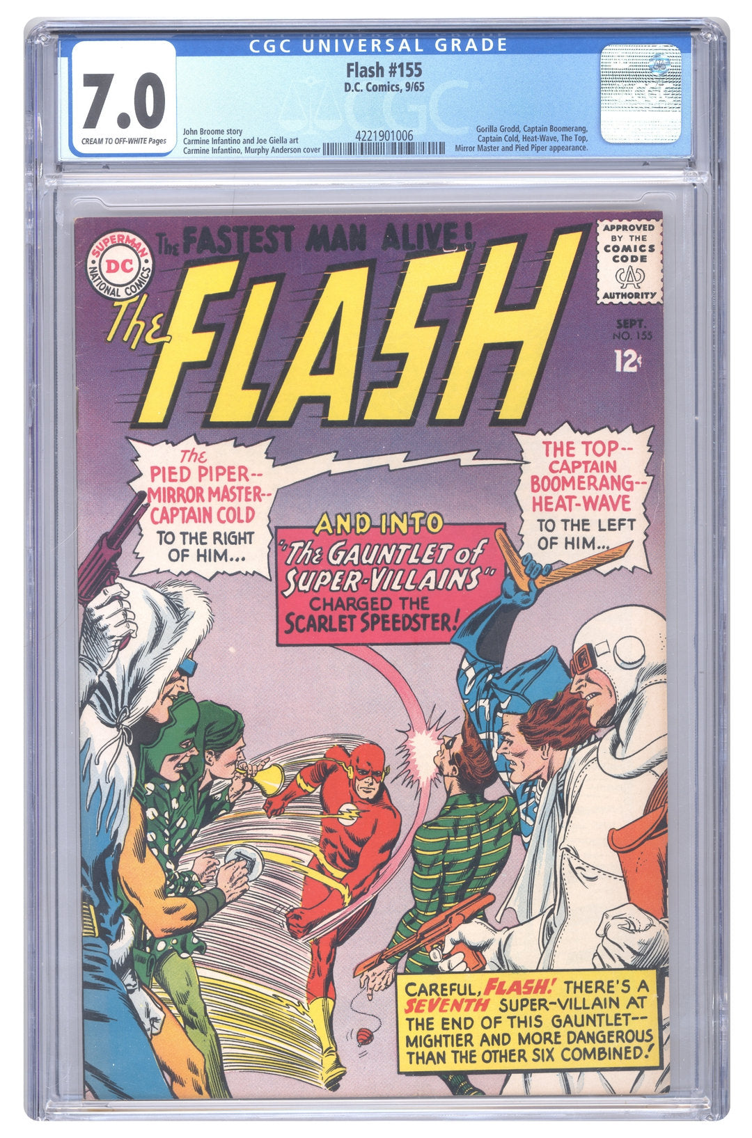Flash #155 | CGC 7.0