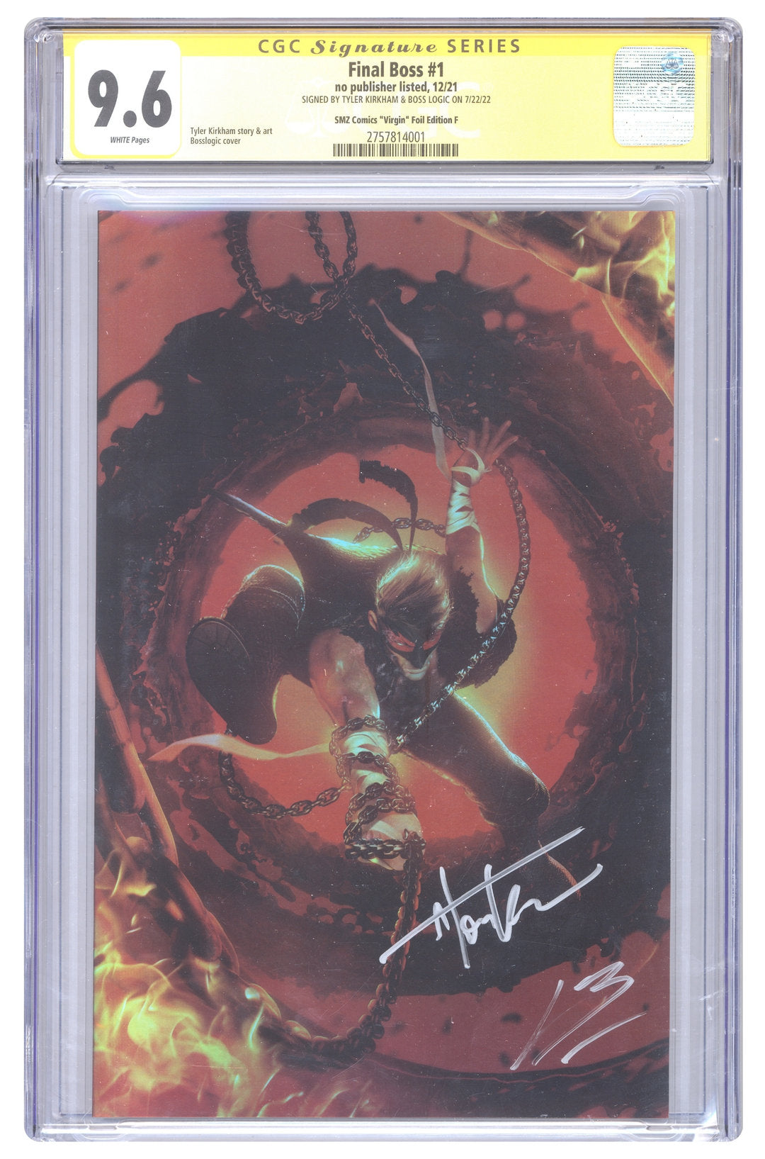 Final Boss #1 | CGC 9.6 | Signed Tyler Kirkham & Boss Logic
