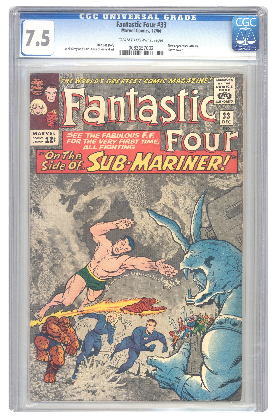 Fantastic Four #33 | CGC 7.5