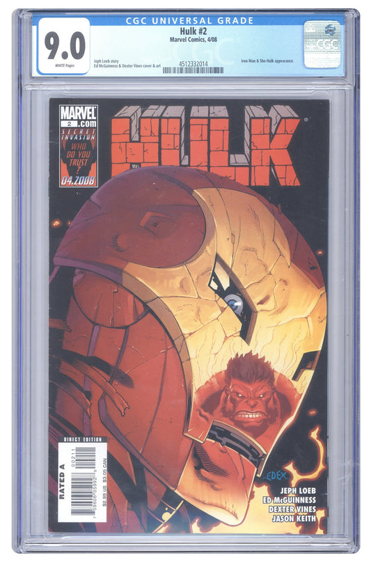 Hulk #2 | CGC 9.0