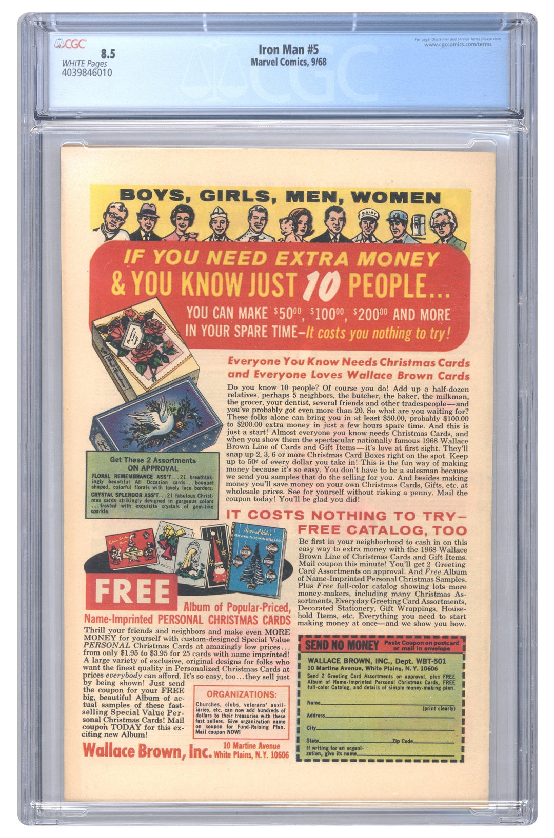 Iron Man #5 | CGC 8.5