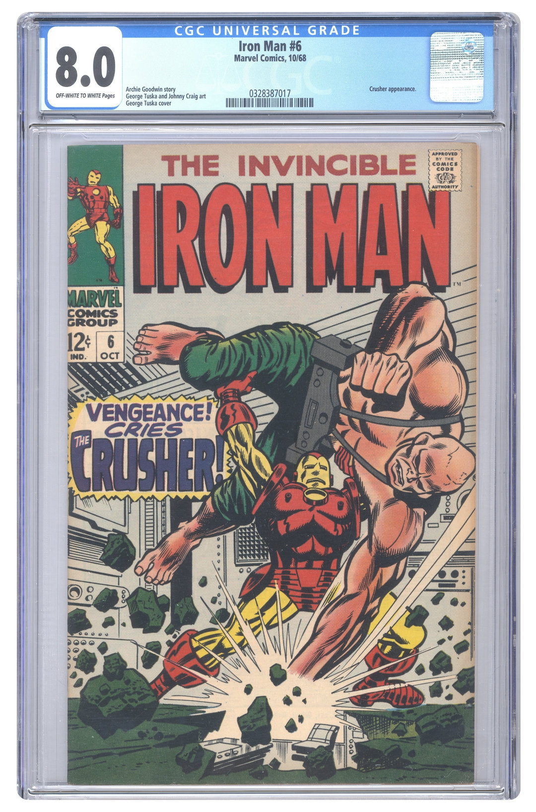 Iron Man #6 | CGC 8.0