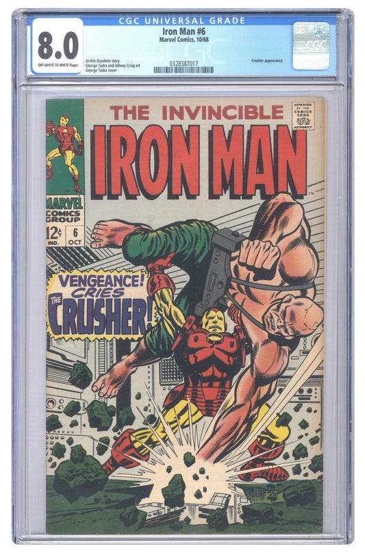 Iron Man #6 | CGC 8.0