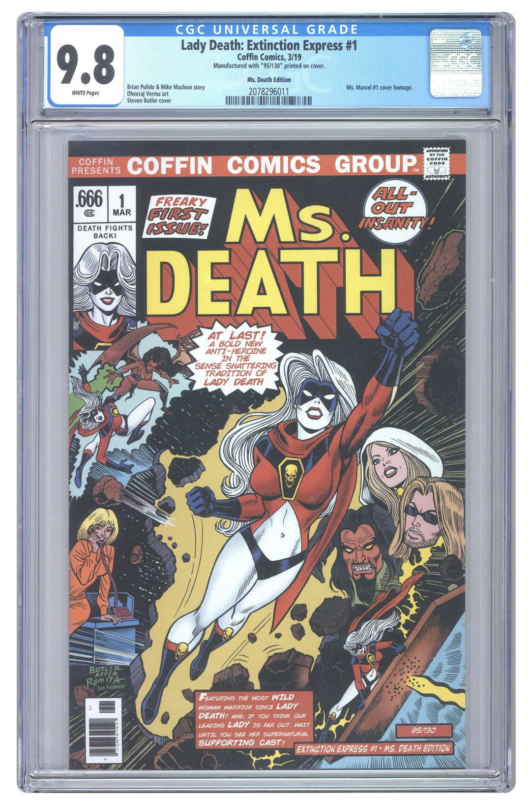 Lady Death: Extinction Express #1 | CGC 9.8