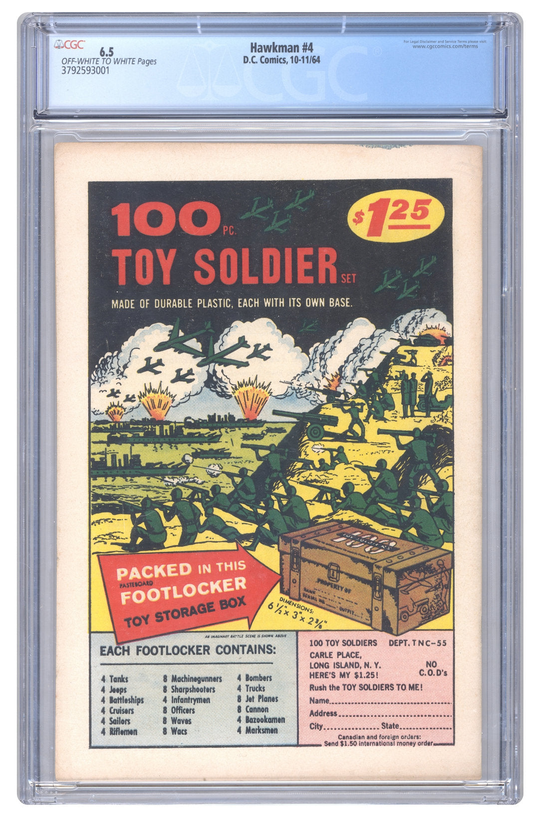 Hawkman #4 | CGC 6.5