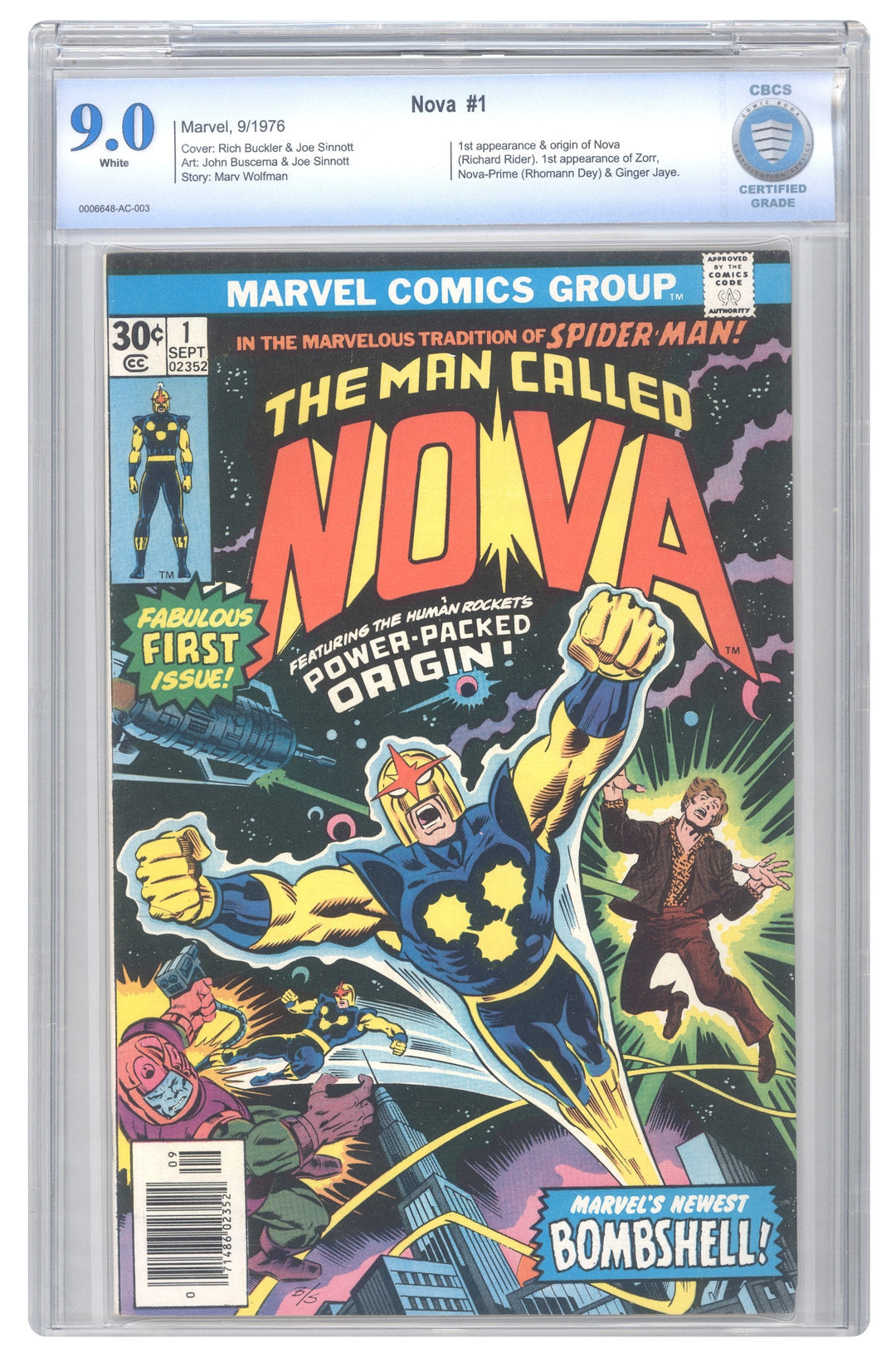 Nova #1 | CBCS 9.0