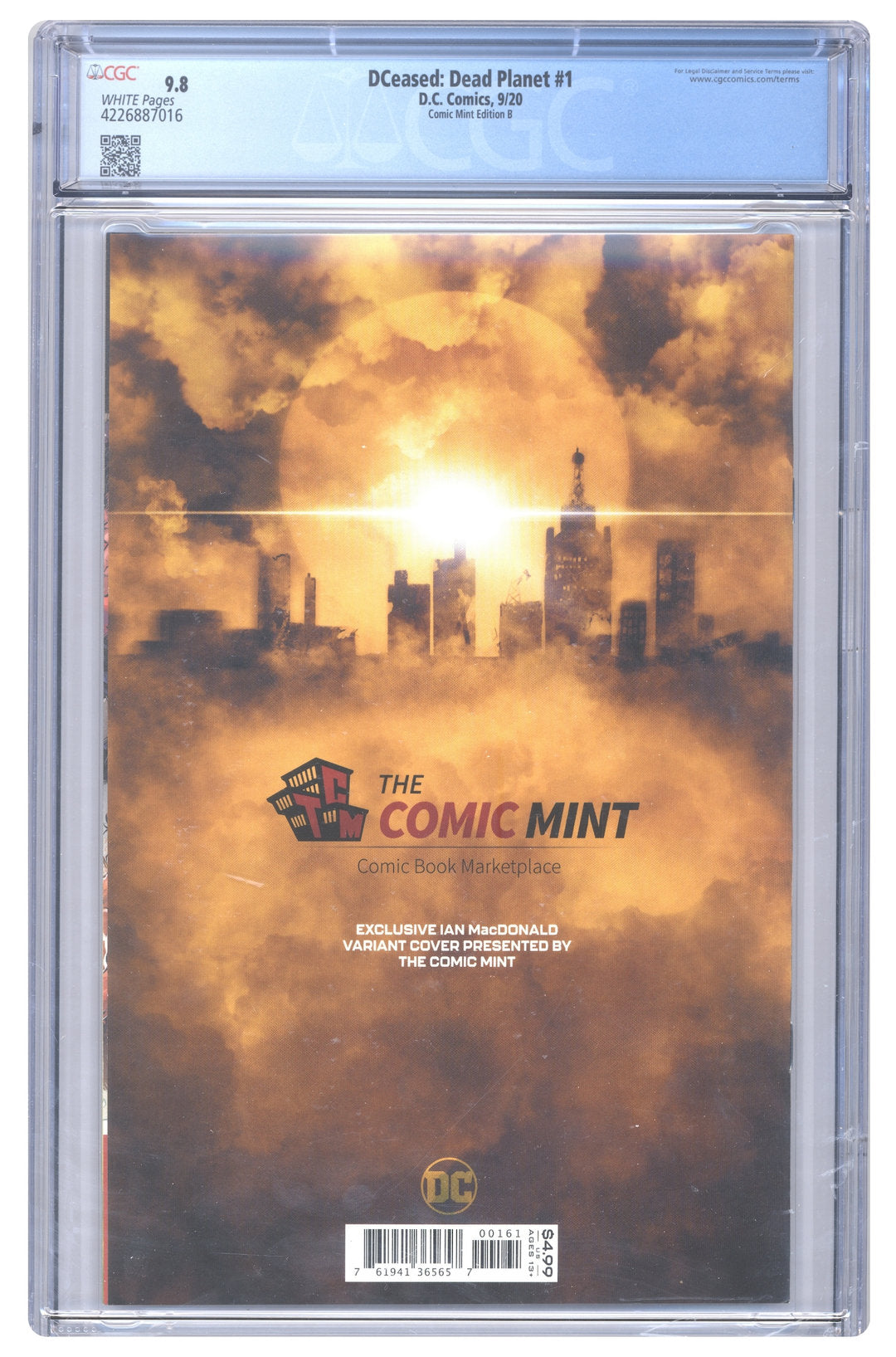 DCeased: Dead Planet #1 | CGC 9.8
