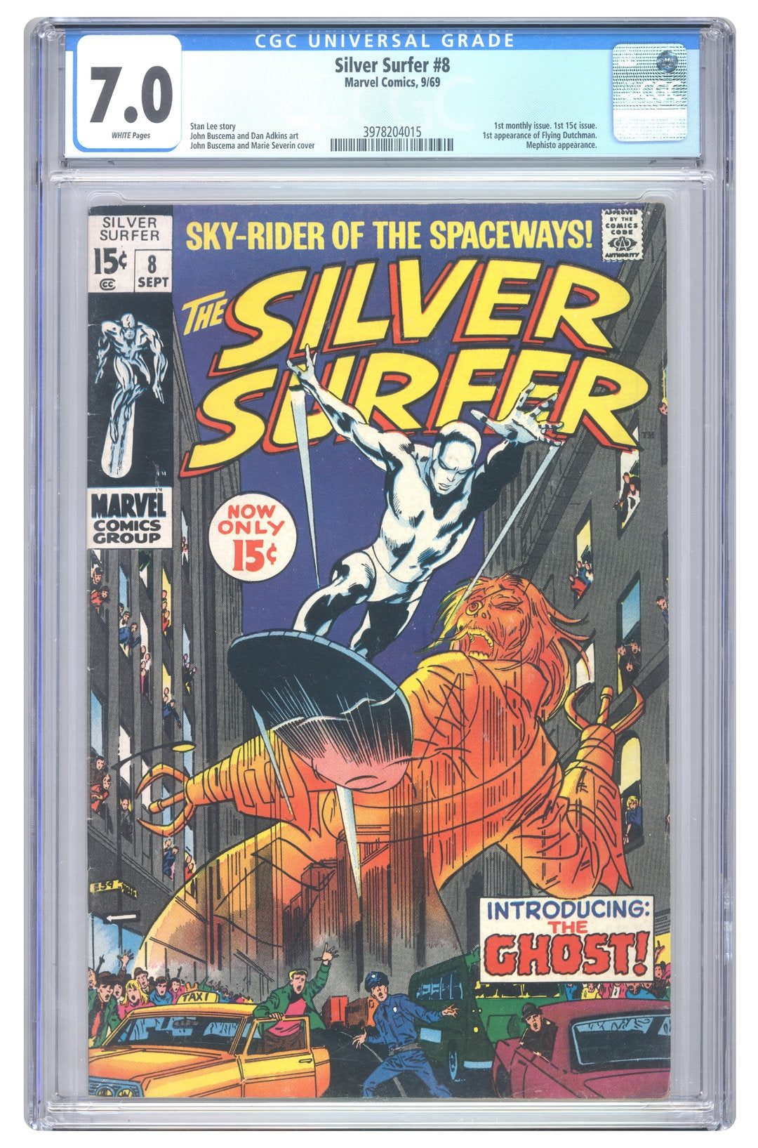 Silver Surfer #8 | CGC 7.0