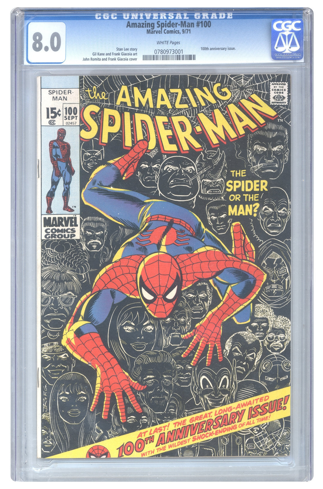 Amazing Spider-Man #100 | CGC 8.0