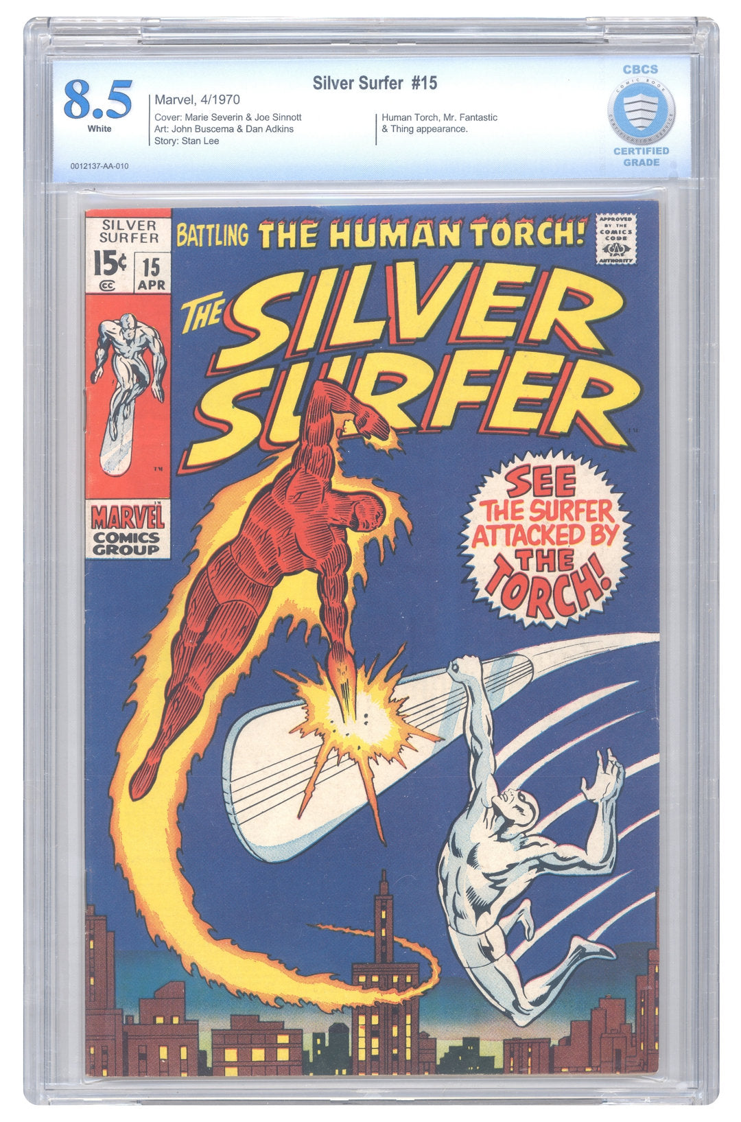 Silver Surfer #15 | CBCS 8.5