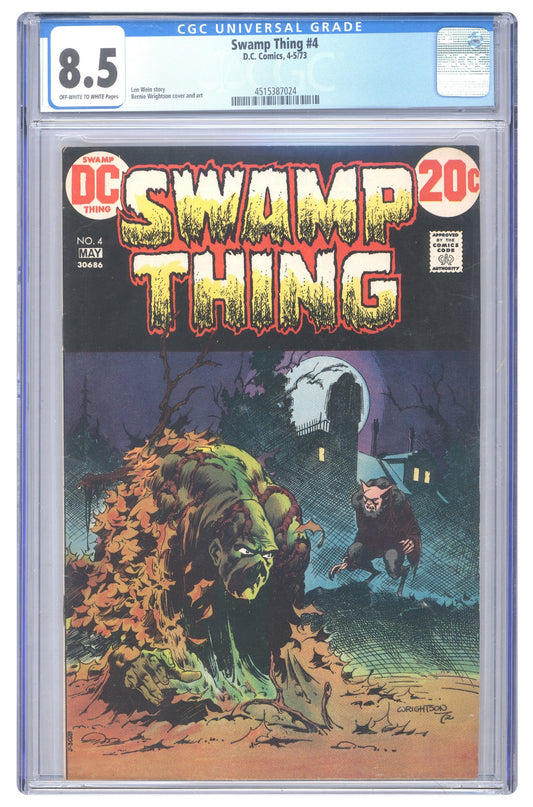 Swamp Thing #4 | CGC 8.5