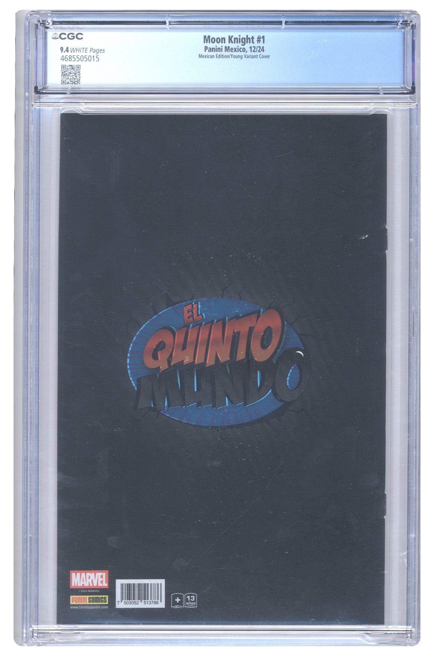 Moon Knight #1 Mexican Edition Foil Cover | CGC 9.4