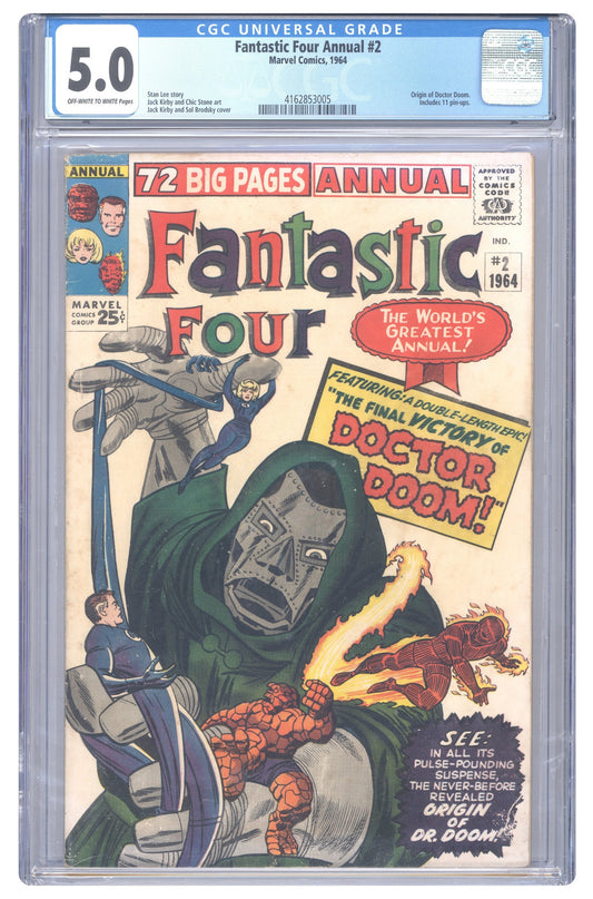 Fantastic Four Annual #2 | CGC 5.0