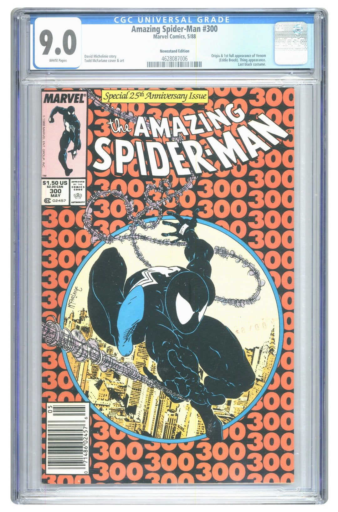 Amazing Spider-Man #300 | CGC 9.0 |  Newsstand
