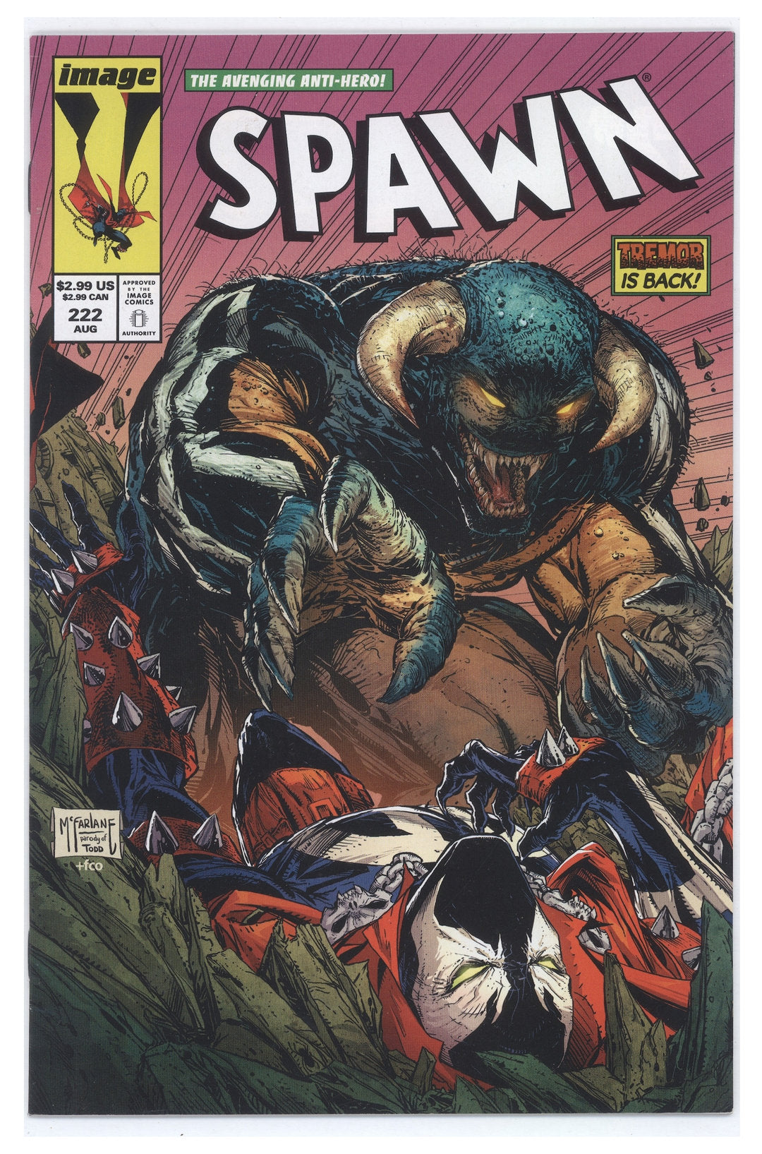 Spawn 222 - Amazing Spider-Man 316 Homage
