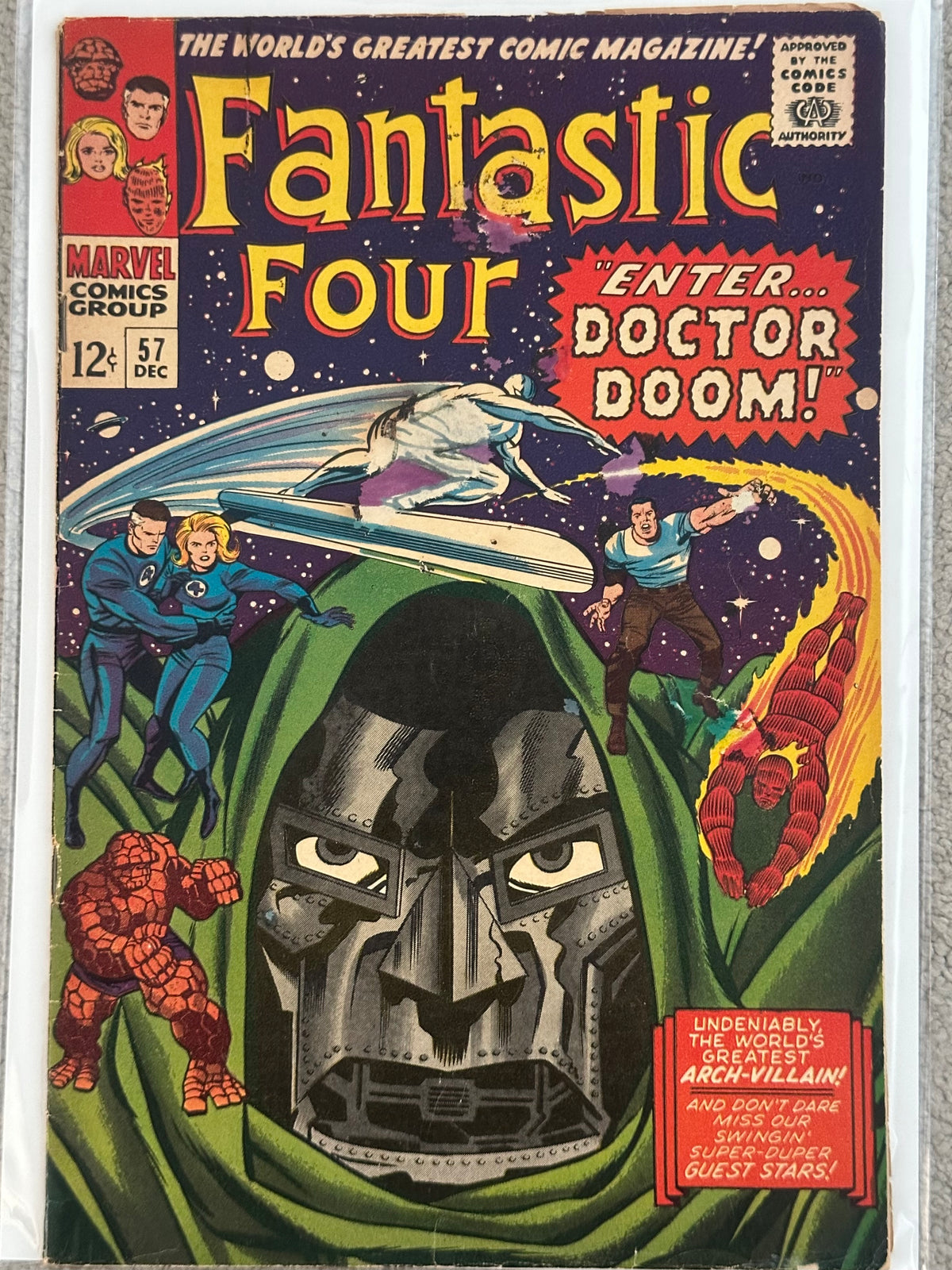 Fantastic Four #57 (1966) – Classic Doctor Doom Key