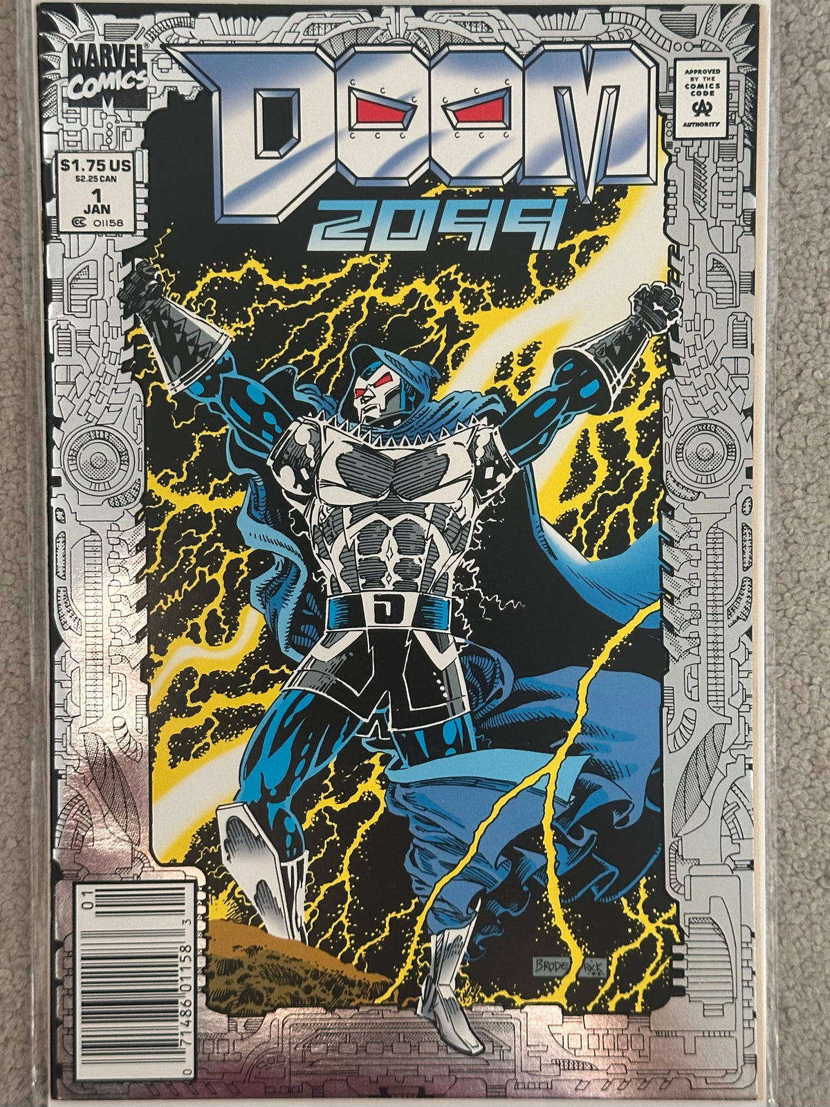 Doom 2099 #1 (1993) – Newsstand Edition Key