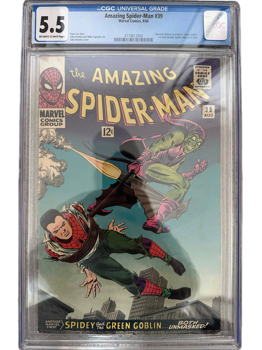 The Amazing Spider-Man #39 (1966) – CGC 5.5 Goblin Reveal