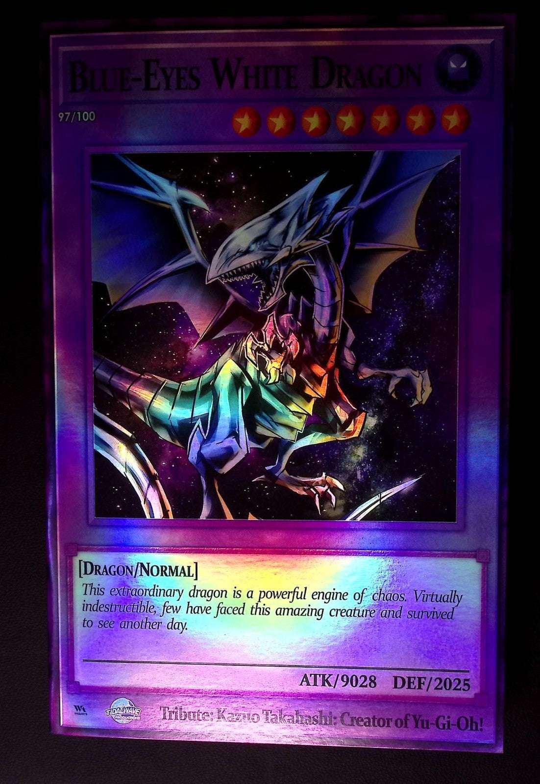 Tribute Kazuo Takahashi Creator Yu-Gi-Oh! Huy Dinh Purple Foil Variant #97/100 70 UK Comic Exclusives & Rare Variants – Foils & Incentives | Redsters Comics Redsters Comics Redsters Comics