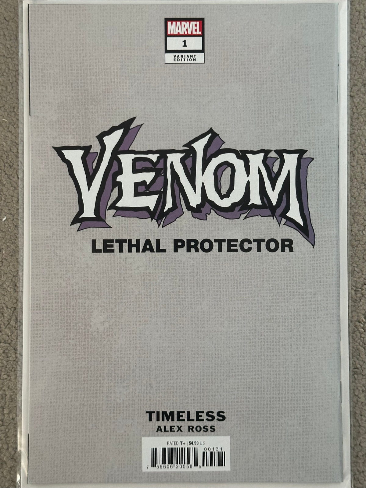 Venom: Lethal Protector II #1 (2023) – Alex Ross Timeless Variant