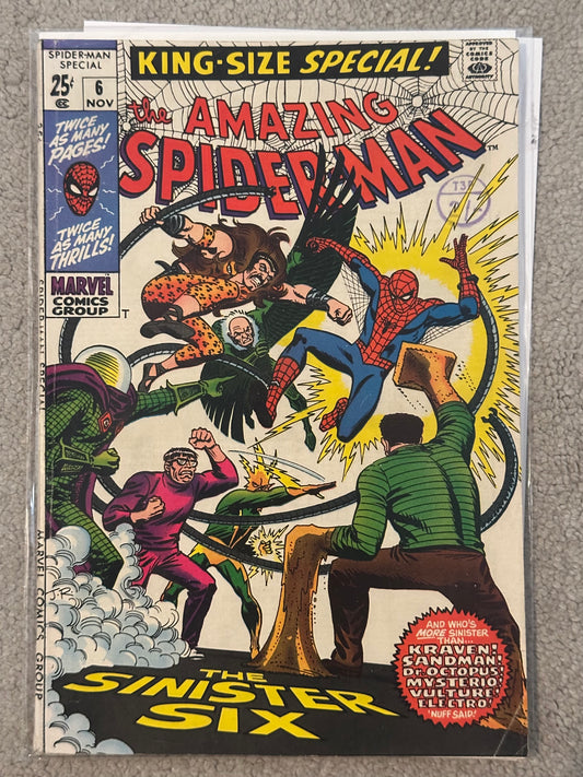 The Amazing Spider-Man Annual #6 (1969) – Sinister Six Reprint