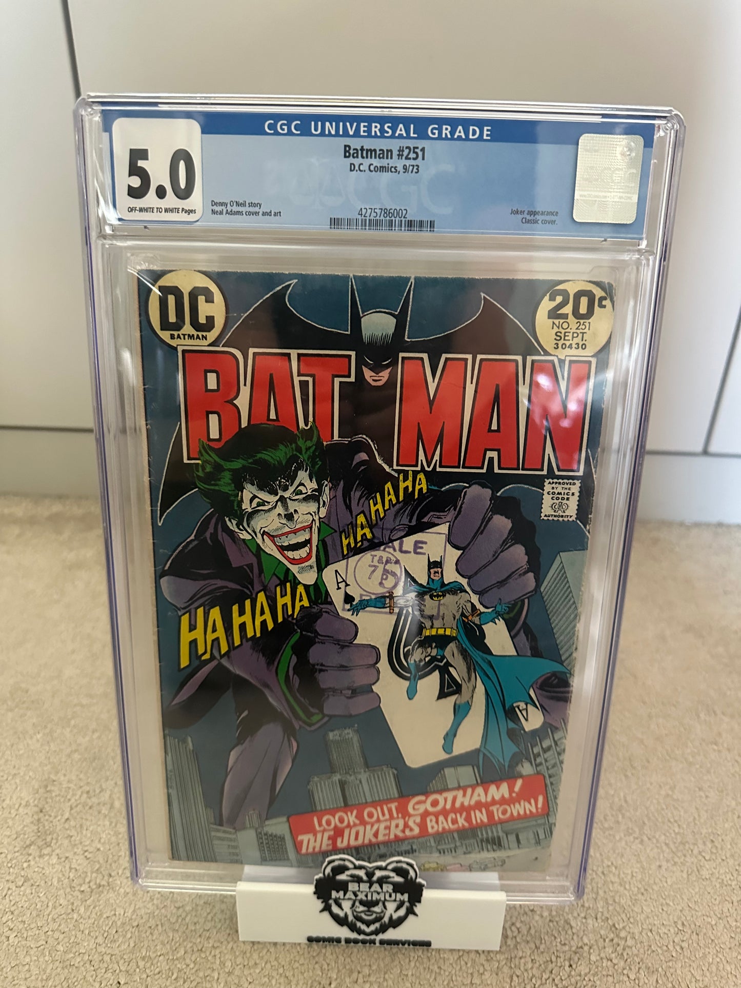Batman #251 CGC 5.0 £