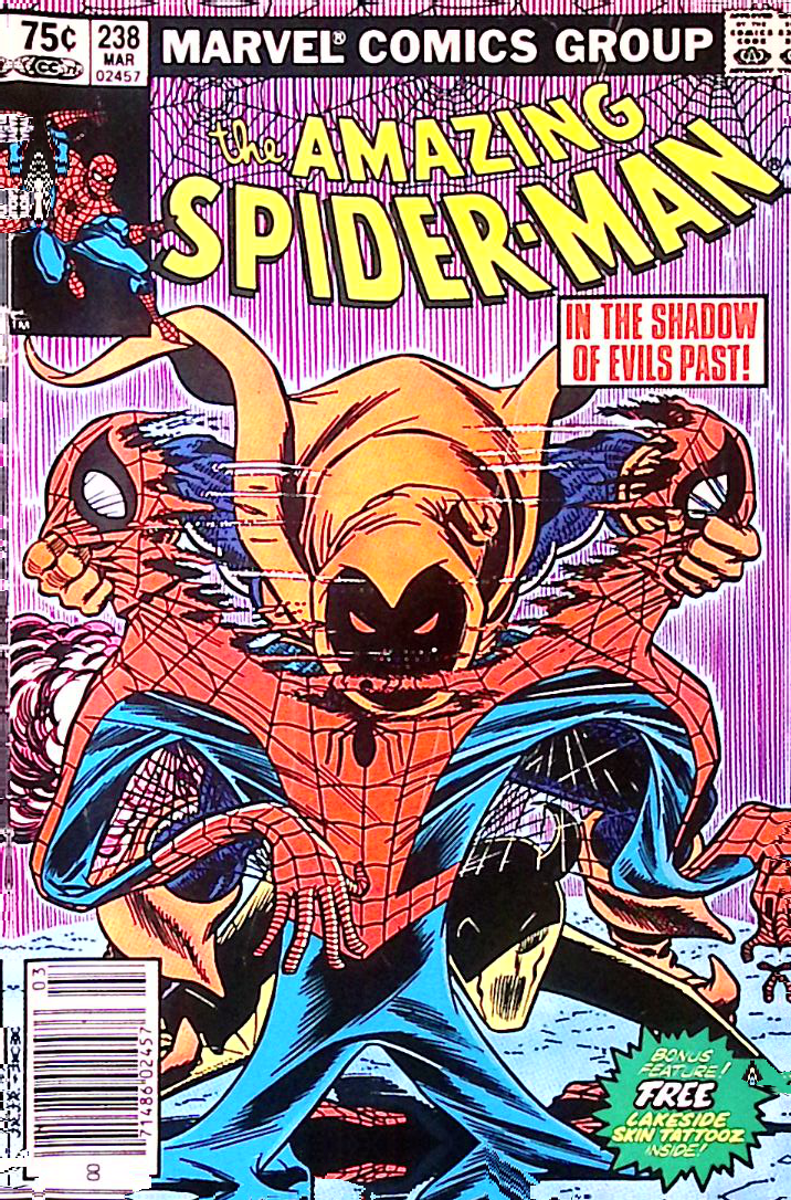 Amazing Spider-Man #238 1983 Canadian Price Variant 1st Hobgoblin No Tattooz detached top staple VG/VG+