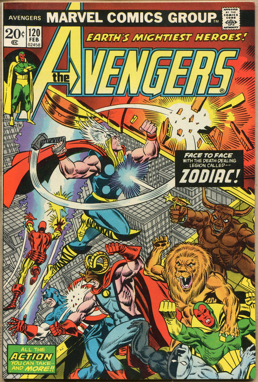 Avengers 120 FN/VF (1974)