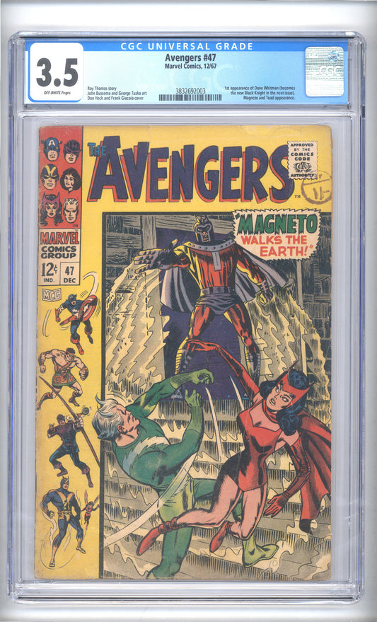 Avengers #47 | CGC 3.5
