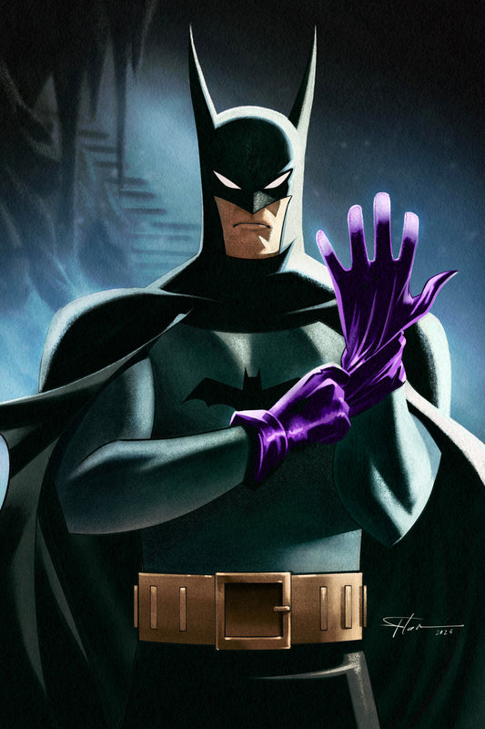 Batman Caped Crusader | Flaviu Pop | Full Colour Print cover – Collector Cartel™ exclusive