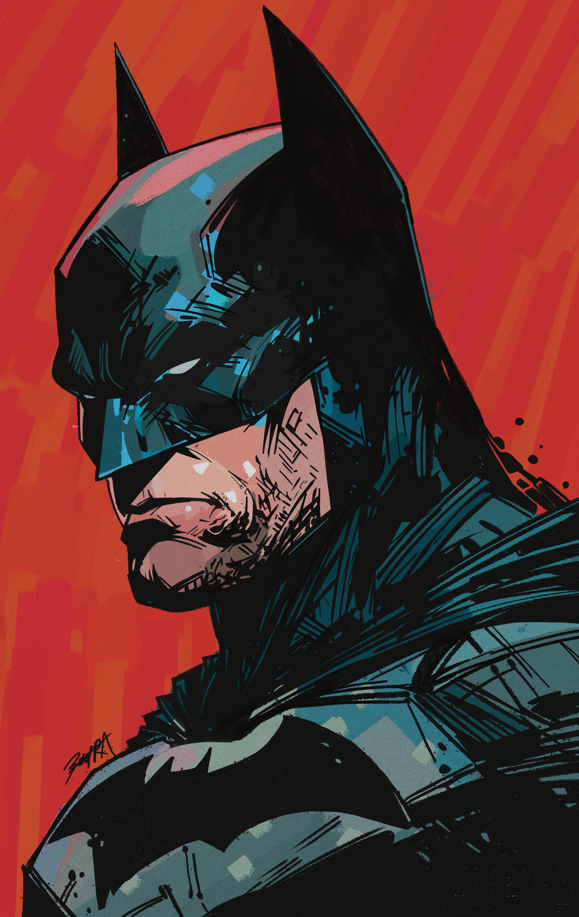 Batman | Buğra Batuhan Berah | Full Colour Print cover – Collector Cartel™ exclusive