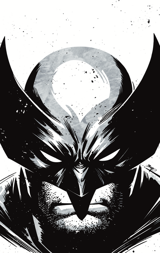 Wolverine | Buğra Batuhan Berah | Black & White Print cover – Collector Cartel™ exclusive