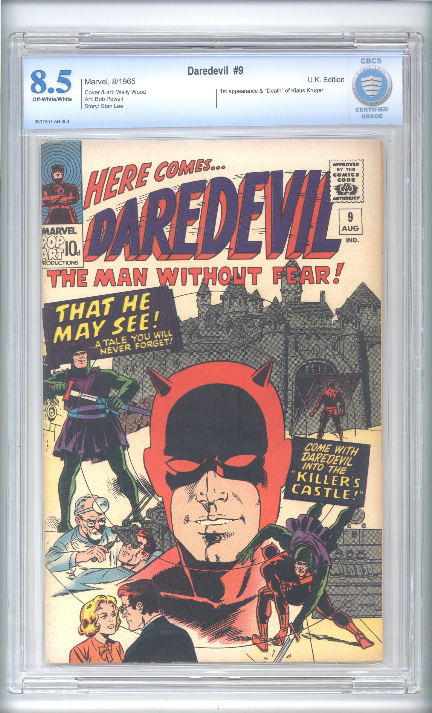 Daredevil 9 CBCS 8.5