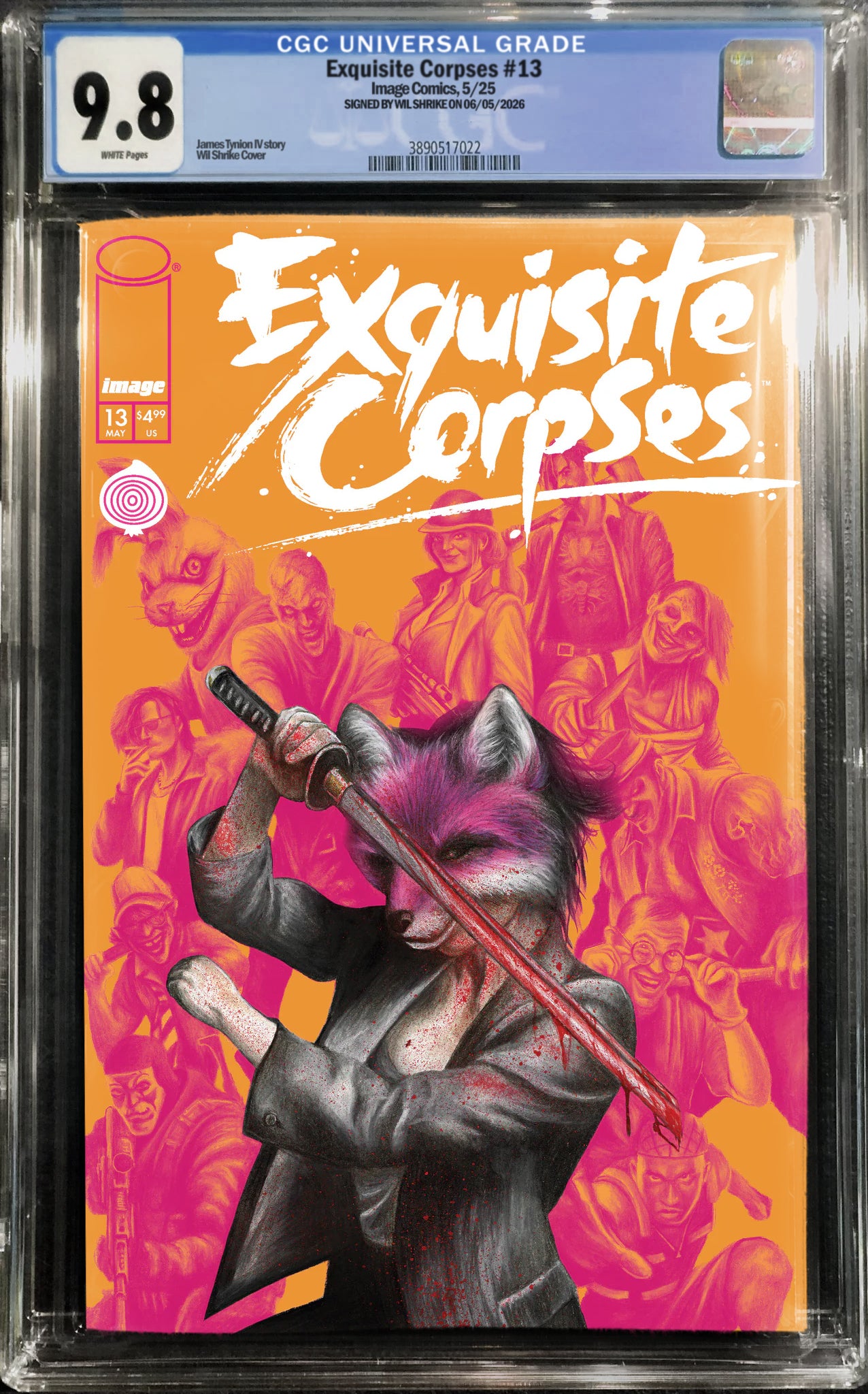 Exquisite Corpses #13 Wil Shrike Collector Cartel Exclusive