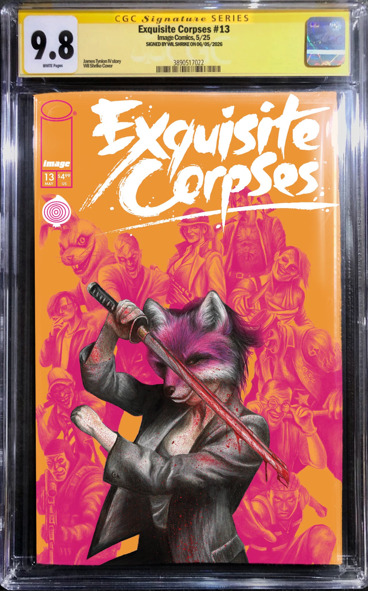Exquisite Corpses #13 Wil Shrike Collector Cartel Exclusive