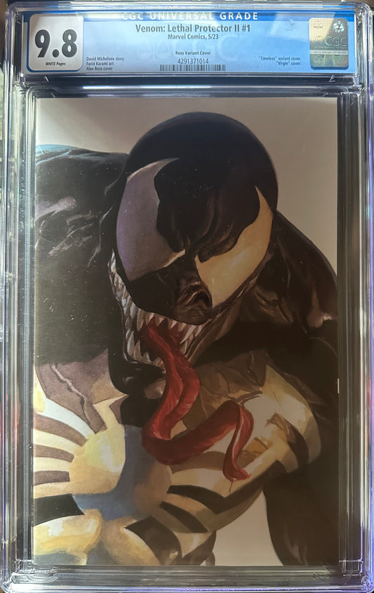Venom: Lethal Protector II #1 9.8 – Alex Ross Timeless Variant