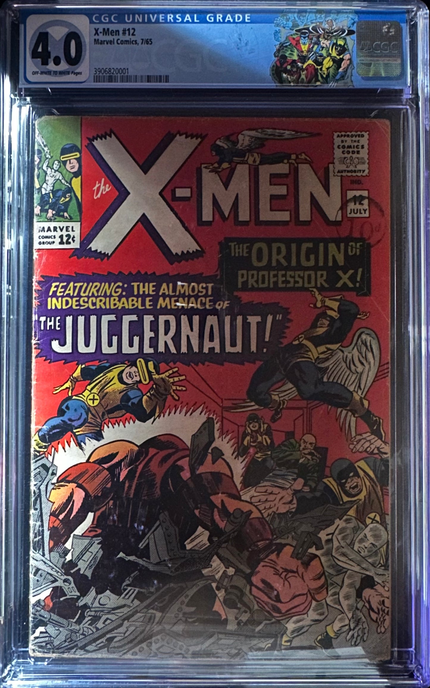 The X-Men #12 CGC 4.0 – First Juggernaut