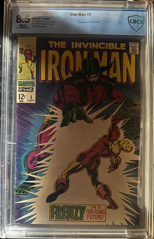 The Invincible Iron Man #5 CBCS 8.5