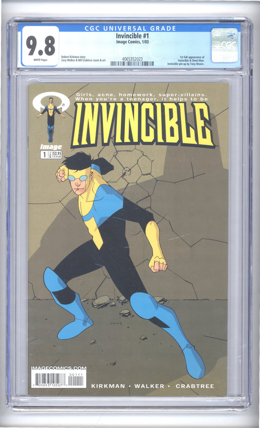 Invincible #1  - Grade 9.8