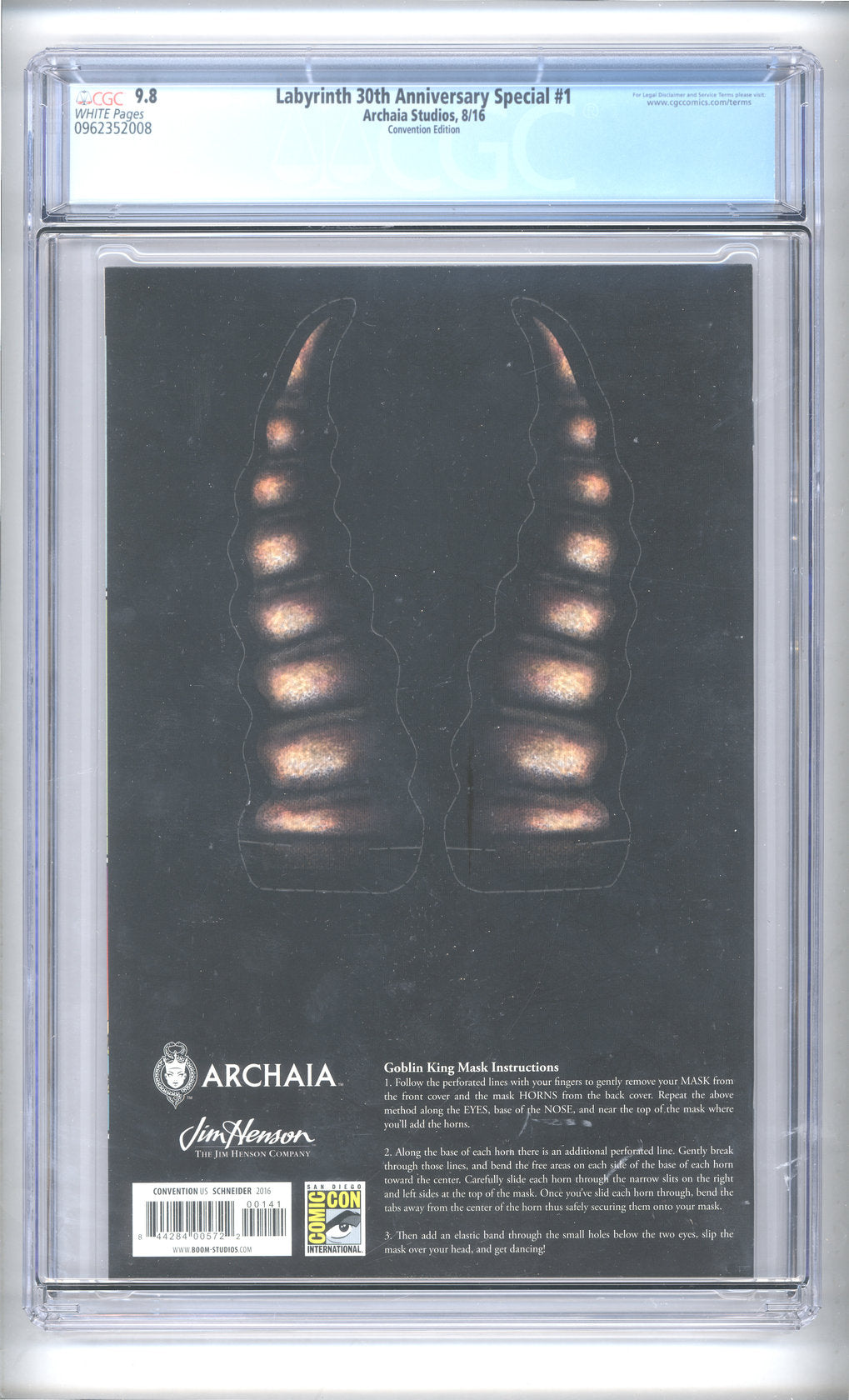 Labyrinth 30th Anniversary Special #1 | CGC 9.8