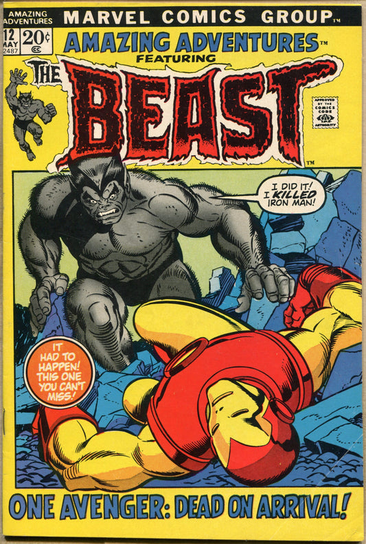 Amazing Adventures 12 VG/FN (1972)