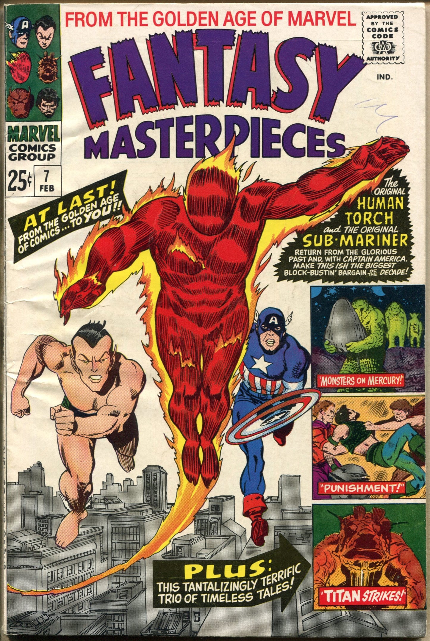 Fantasy Masterpieces 7 VG/FN (1967)