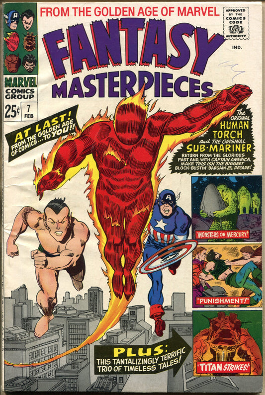 Fantasy Masterpieces 7 VG/FN (1967)