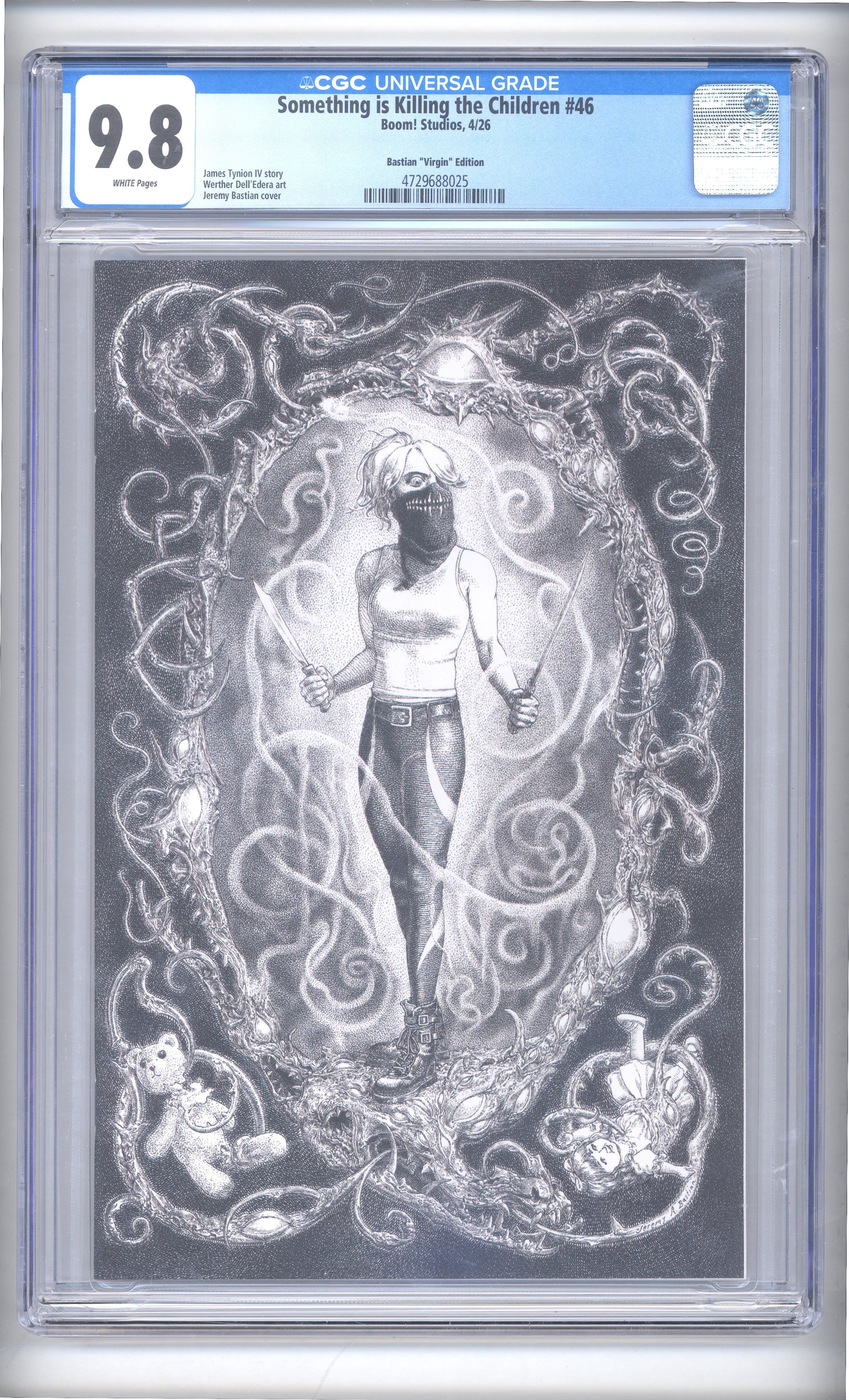 Something Is Killing The Children #46 Bastian Virgin 1:20 CGC 9.8